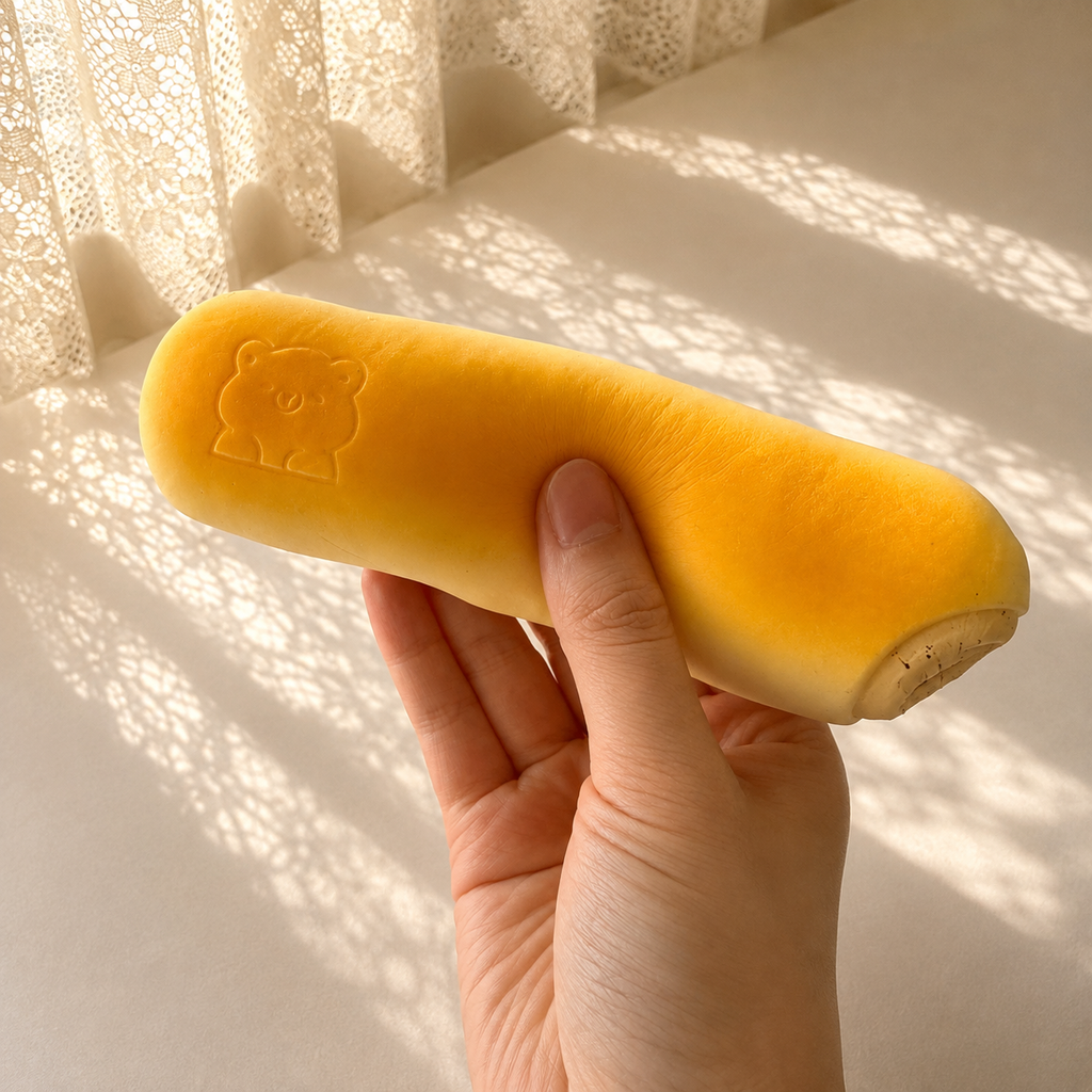 Moozy Cheese Cake Slow Rise Squishy